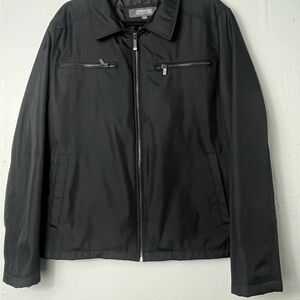 Kenneth Cole Reaction Men's Black Lightweight Jacket
